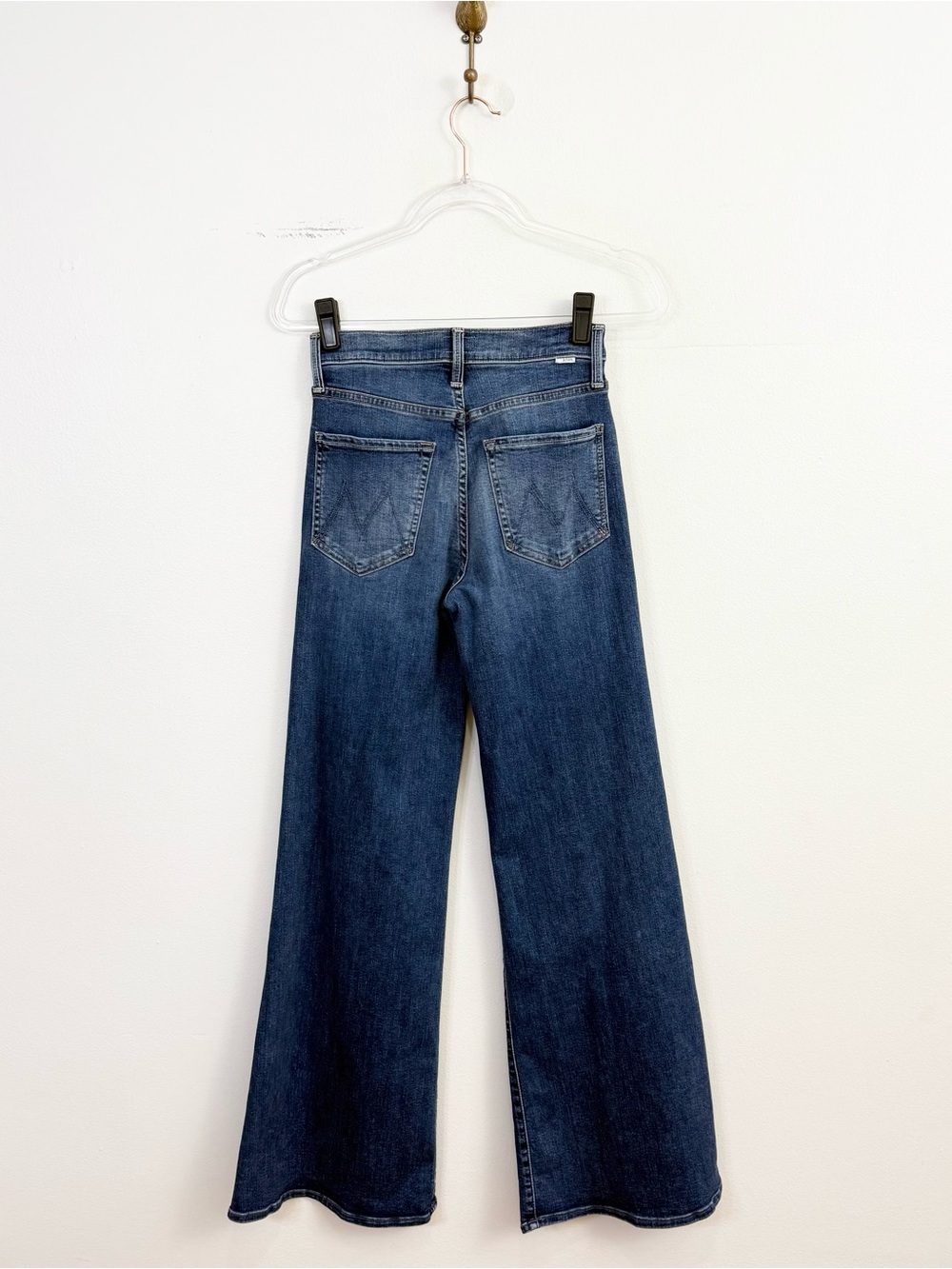 Mother The Tomcat Roller Sneak Sixth Sense High Rise Wide Leg Jeans 26 - Picture 5 of 8